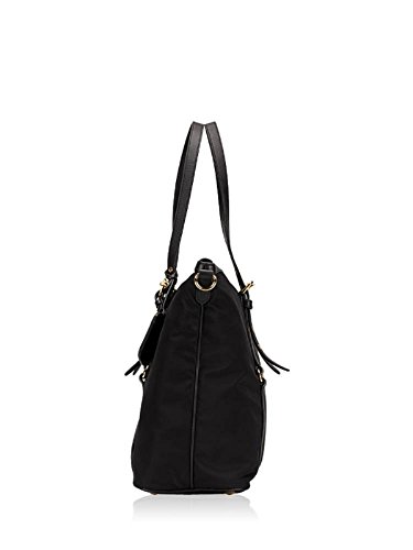 Prada Black Nylon Damen Einkaufstasche - 1BG253 Tesutto