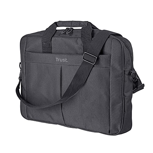 Black Designer Laptop Bag for Business - 16 Inch