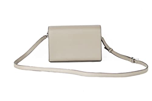 Tory Burch Britten Combo Leather Shoulder Clutch Handbag