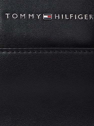 Tommy Hilfiger Small Black Reporter Shoulder Bag for Men