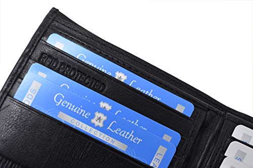 RFID Blocking Carbon Fiber Metal Wallet with Money Clip