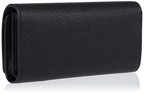 Tommy Hilfiger Women's Large Flap Wallet in Black