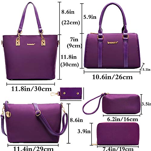 FiveloveTwo 6-Piece Designer Handbag Set
