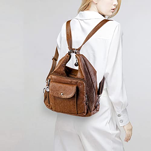 Brown Hobo Tote: Soft Leather Designer Shoulder Bag