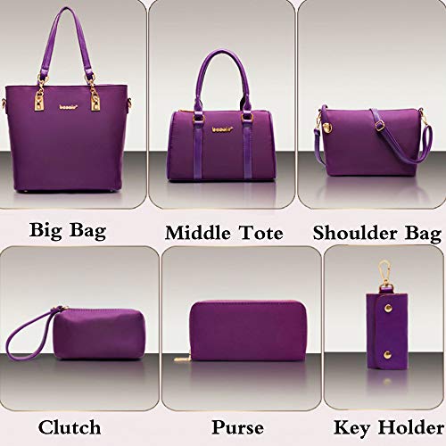 FiveloveTwo 6-Piece Designer Handbag Set