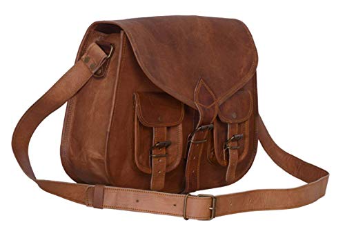14" Leather Purse - Women's Shoulder Bag - Genuine Leather
