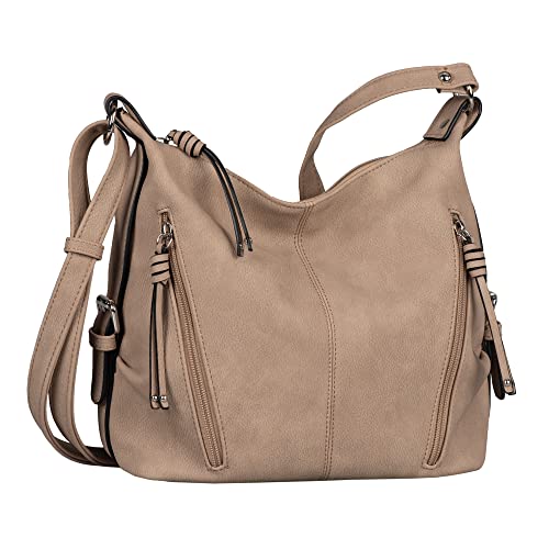 TOM TAILOR CAIA Designer Bag, Taupe, M