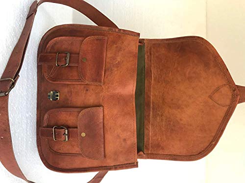 14" Leather Purse - Women's Shoulder Bag - Genuine Leather