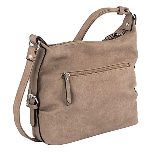 TOM TAILOR CAIA Designer Bag, Taupe, M