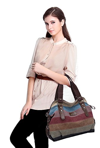 FreeMaster Canvas Damen Umhängetasche/Hobo Bag