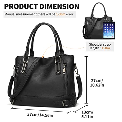 Vintage Black Designer Handbag