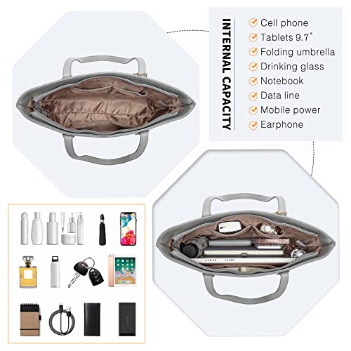 Miss Lulu PU Leather Shoulder Hobo Handbag Set