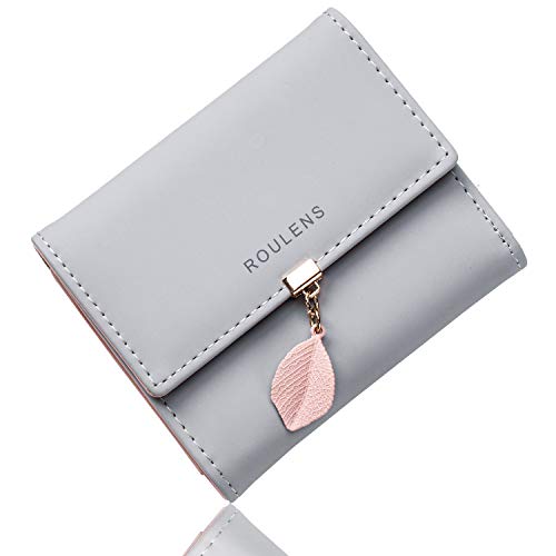 Roulens Designer Women's RFID-Blocking Leather Wallet