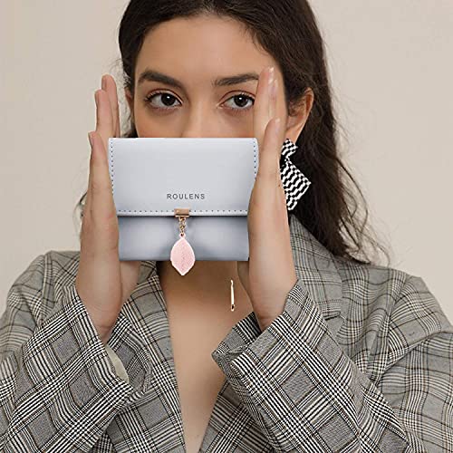 Roulens Designer Women's RFID-Blocking Leather Wallet