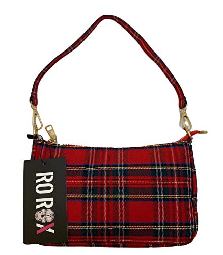 Ro Rox Sheena Tartan Check Crossbody Purse