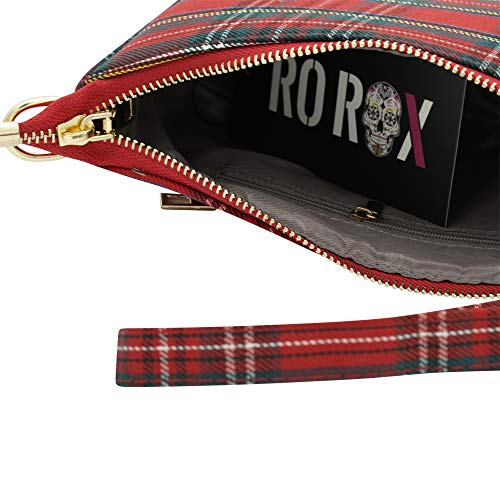 Ro Rox Sheena Tartan Check Crossbody Purse