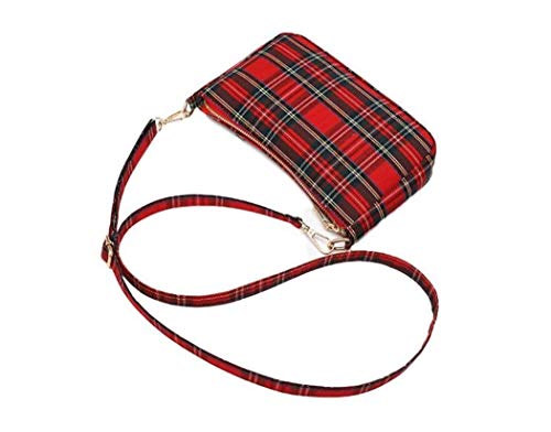 Ro Rox Sheena Tartan Check Crossbody Purse