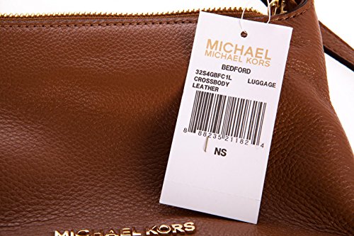 Michael Kors Bedford Crossbody in Luggage Leather