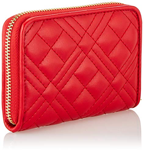 Love Moschino Red Wallet, 2.5x10x13cm (W x H x L)