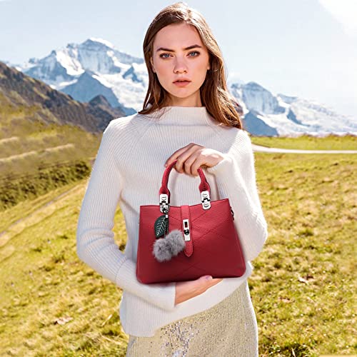 Nicole & Doris 2023 Designer Handbags with Pompom