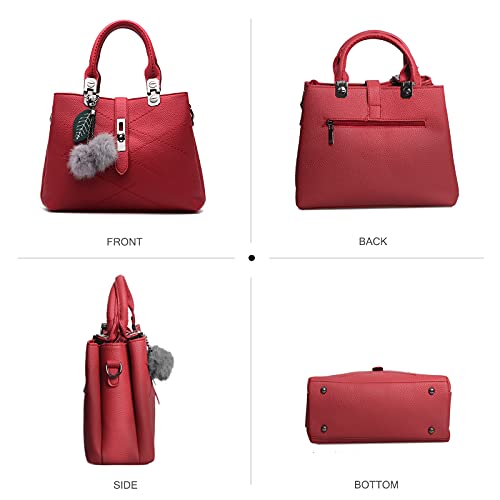 Nicole & Doris 2023 Designer Handbags with Pompom