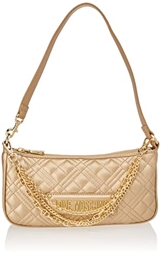 Love Moschino Gold Shoulder Bag 12X25X4 Women's