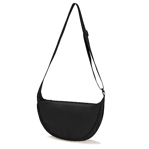 Nylon Crescent Dumpling Bag: Stylish and Lightweight