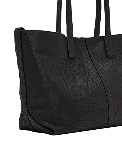 Liebeskind Berlin Black Snake Chelsea Shopper Medium Women's