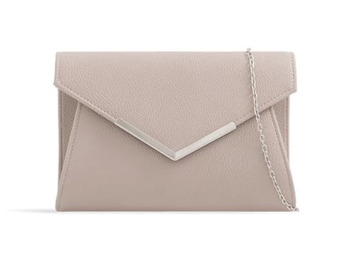 LeahWard Nude Wedding Evening Clutch Prom Handbag 2121