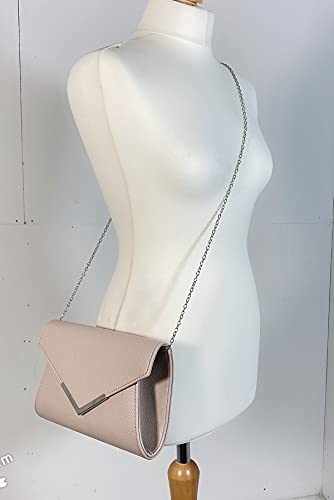 LeahWard Nude Women's Clutch Bag for WeddingEventManager