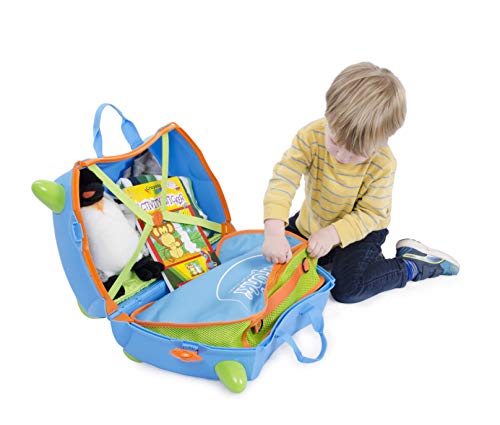 Boys' Blue Green Trunki Bag Organizer