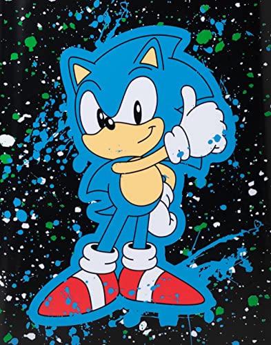 Sonic Hedgehog Kids Cabin Suitcase | Speedy Black Handbag