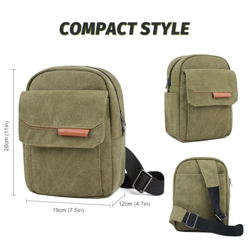 TULLIO Small Waterproof DSLR Camera Bag for Men