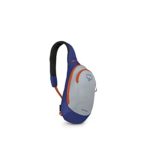 Stylish Osprey Daylite Sling Crossbody Bag in Silver Lining/Blueberry