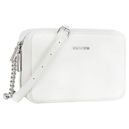 Elegant White Square Crossbody Bag - Designer Handbag