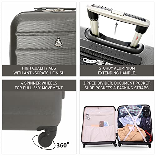 Aerolite Large ABS Hard Shell Suitcase, 29" - Designer Handbags