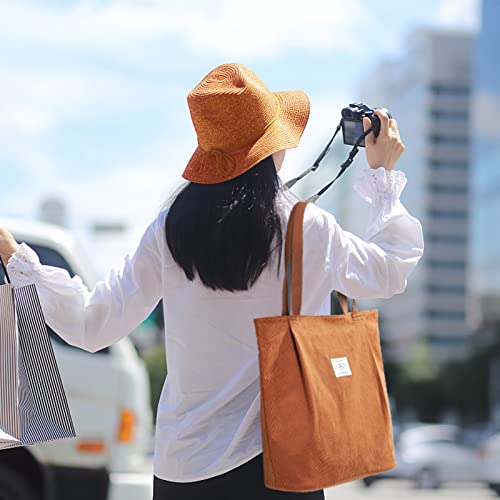 KALIDI Cord Tasche - Damen Tote Bag Handtasche