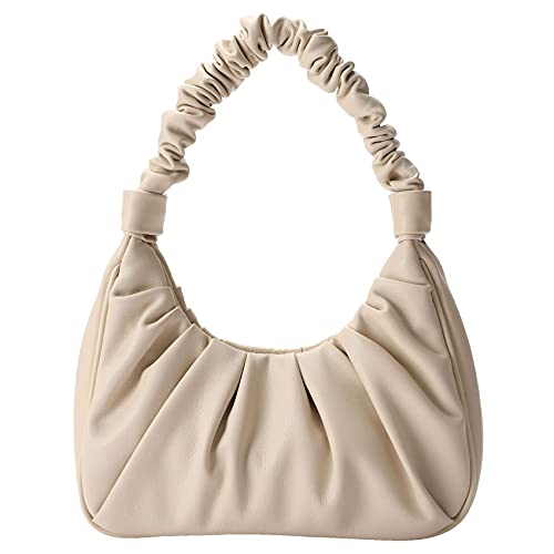 Designer Beige Crossbody Bag with Adjustable Strap