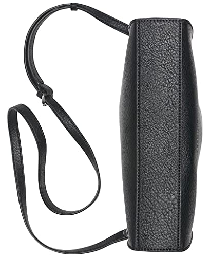 Calvin Klein Reyna Crossbody: Black/Silver - Women's