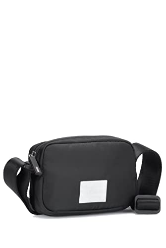 HUGO Womens Kaley Crossbody Bag with Logo Patch