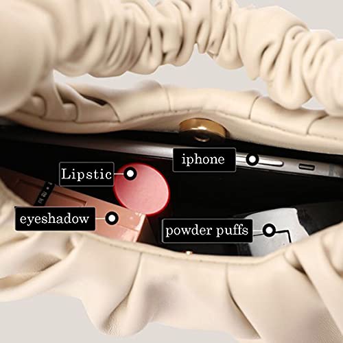 Designer Beige Crossbody Bag with Adjustable Strap