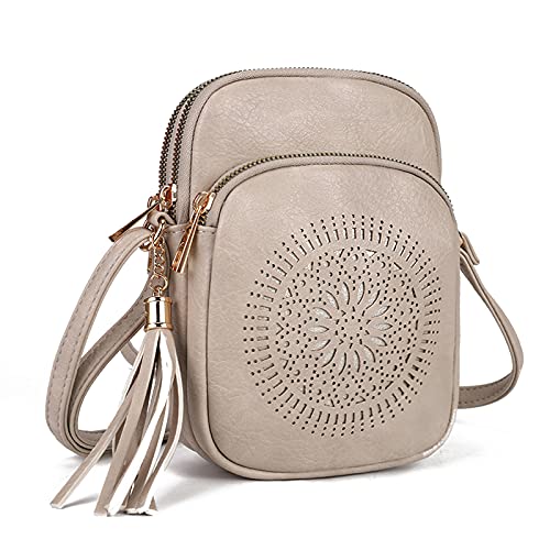GLITZALL Trendy Cross Body Bag with Tassel
