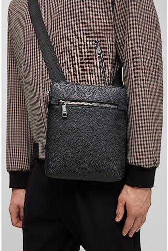 BOSS Italian Leather Envelope Bag for Men