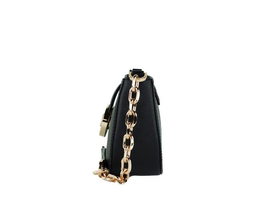Michael Kors Black Leather Pouchette Shoulder Bag