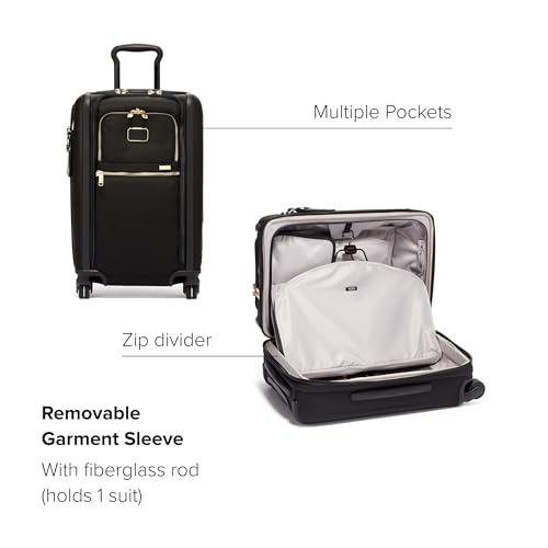 Tumi Alpha 3 Dual Access Handgepäck: Schwarz/Gold