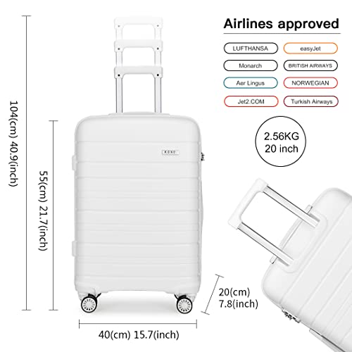 Designer Handbag: Kono Cabin Suitcase with Spinner Wheels