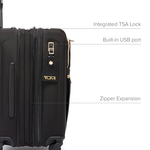 Tumi Alpha 3 Dual Access Handgepäck: Schwarz/Gold