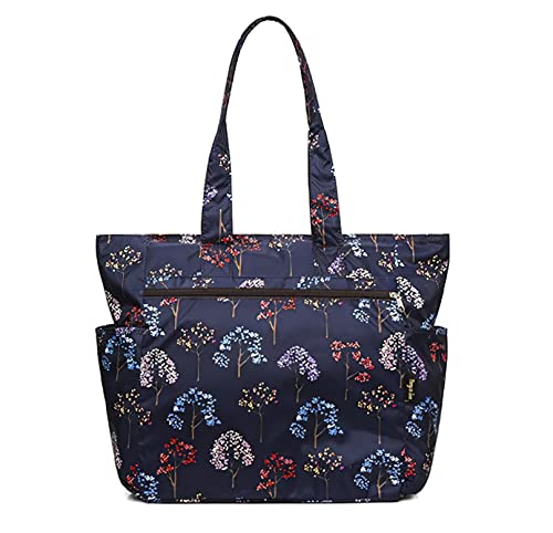 Fireworks Tree Floral Tote for Shopping and Travel