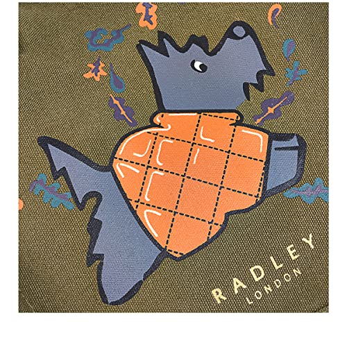 RADLEY London Puffer Jacket - Size Small, Winter Moss