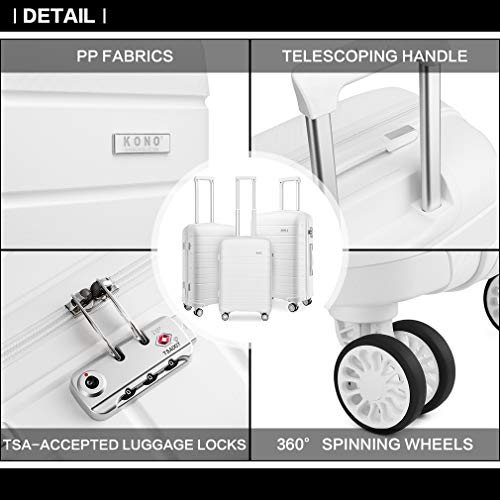 Designer Handbag: Kono Cabin Suitcase with Spinner Wheels